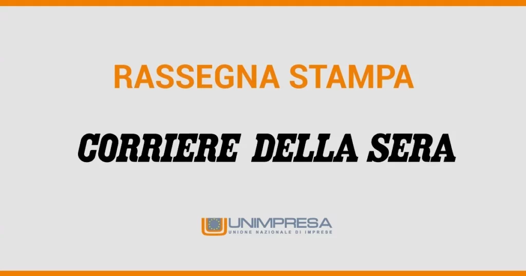 Corriere della Sera - Lo studio Unimpresa. Sulle aziende tasse al 60%, allo sportello è il 20,1%