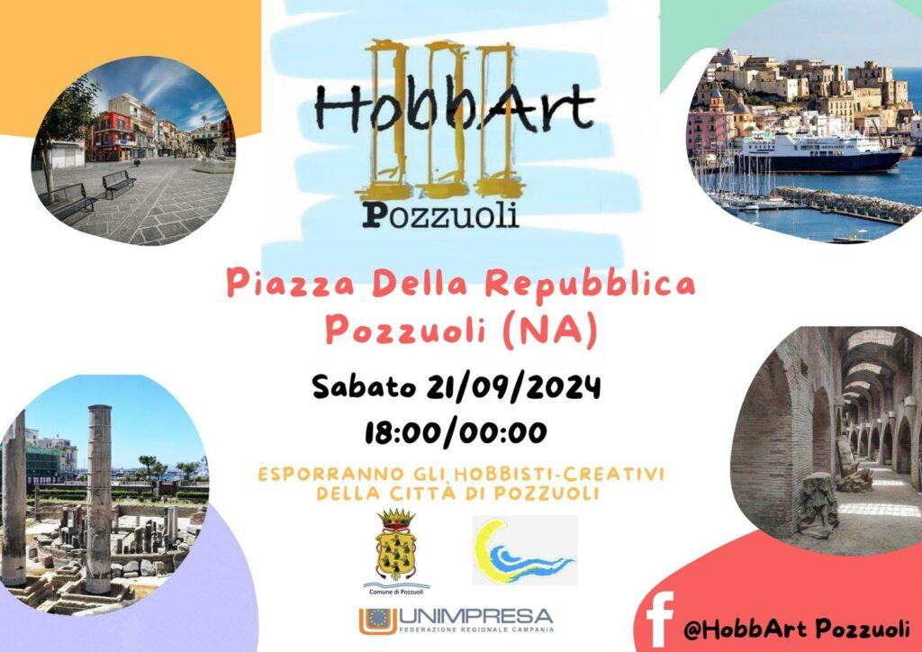 HobbArt, a Pozzuoli Sabato 21 settembre 2024 dalle ore 18